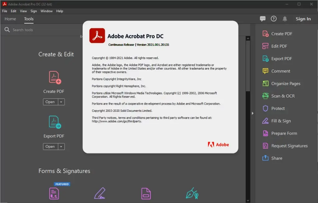 Adobe Acrobat Reader Pro DC