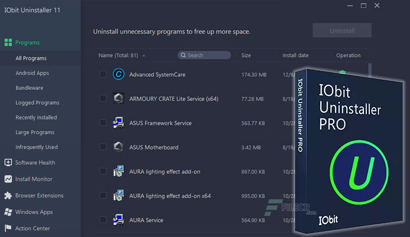 IObit Uninstaller Pro